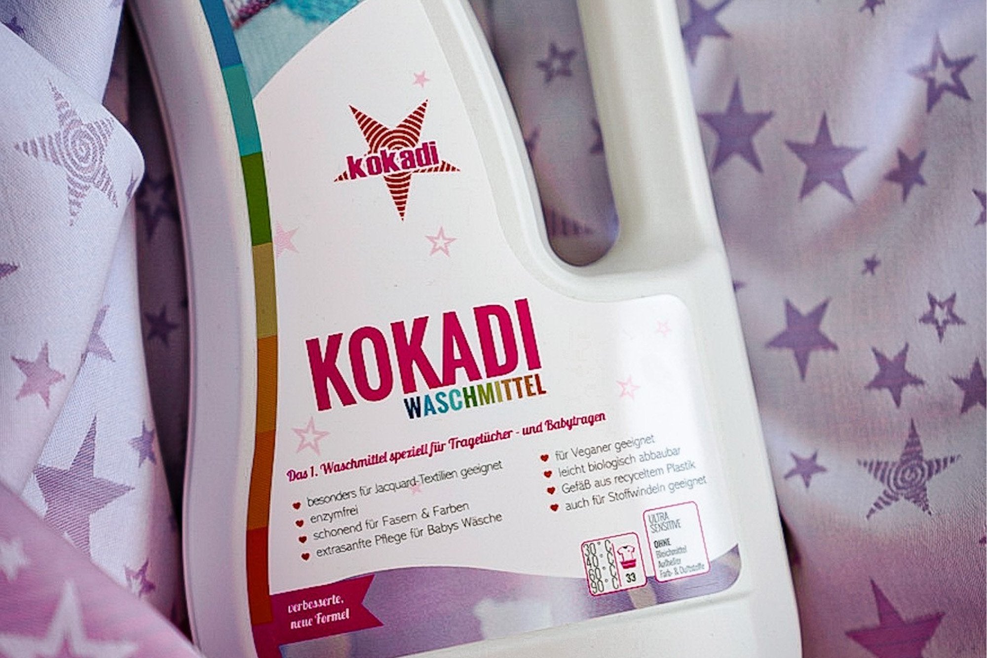 Waschmittel für Babytragen - KOKADI