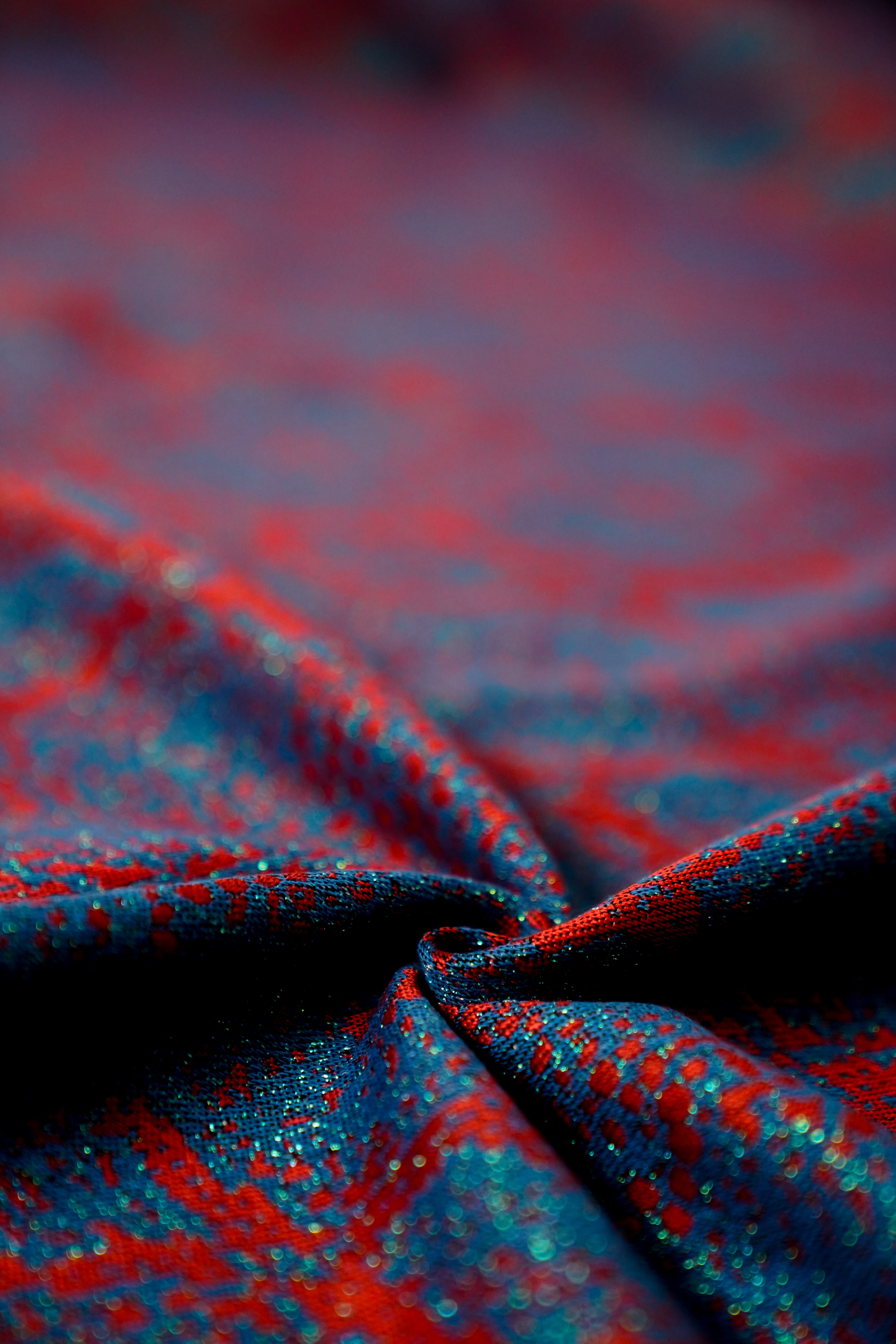 Fascia portabebè Snake Red Blue