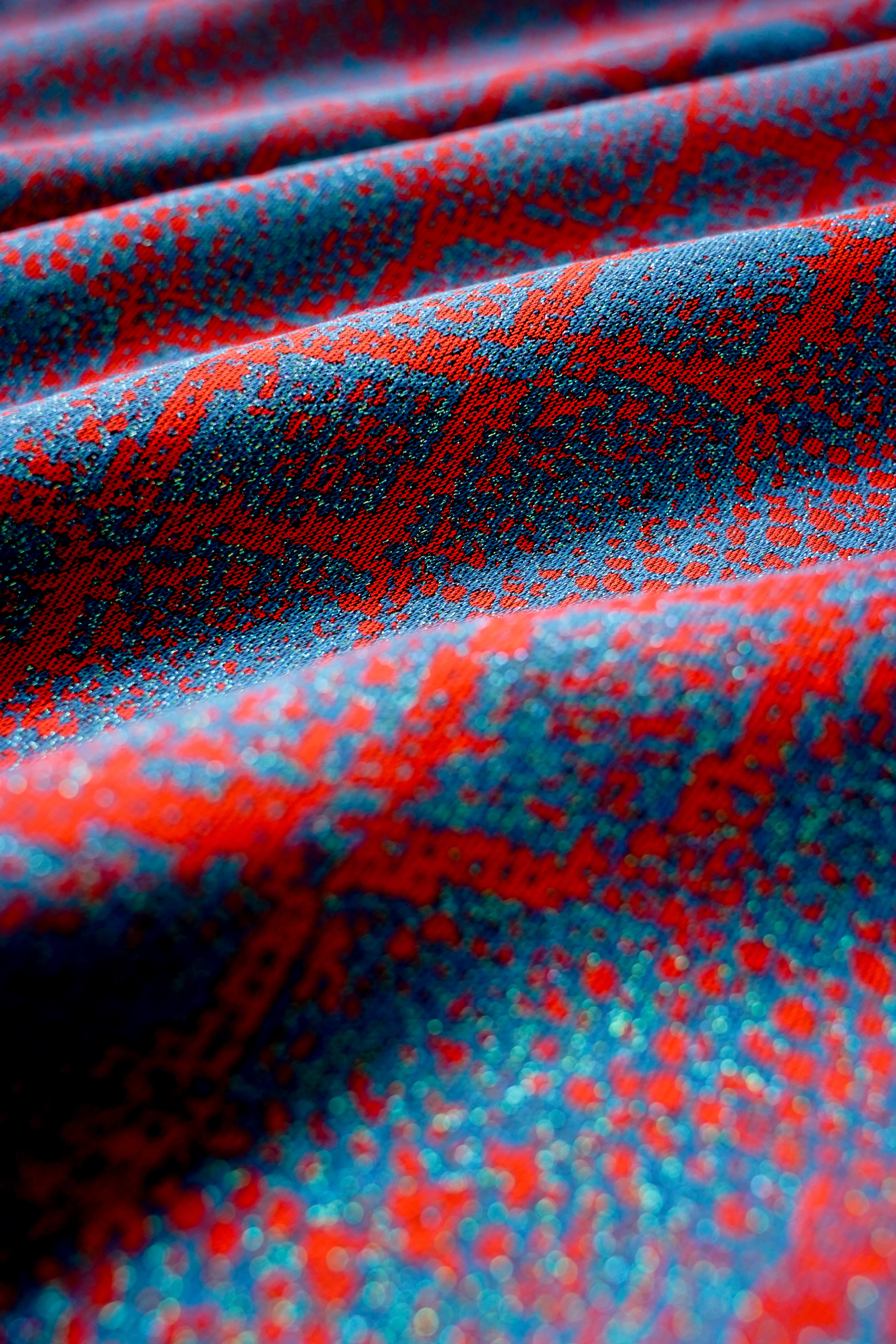 Fascia portabebè Snake Red Blue