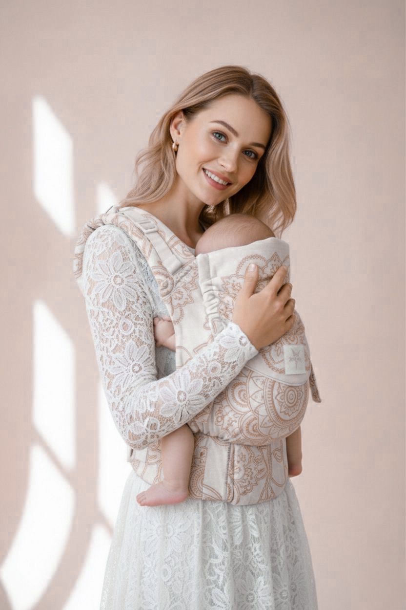 Marsupio Flip X Mandala Café au lait