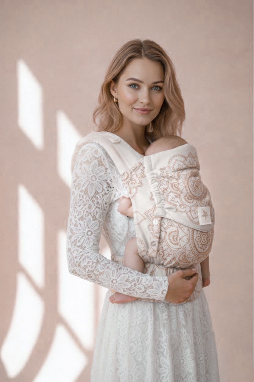 Marsupio Flip Mandala Café au lait