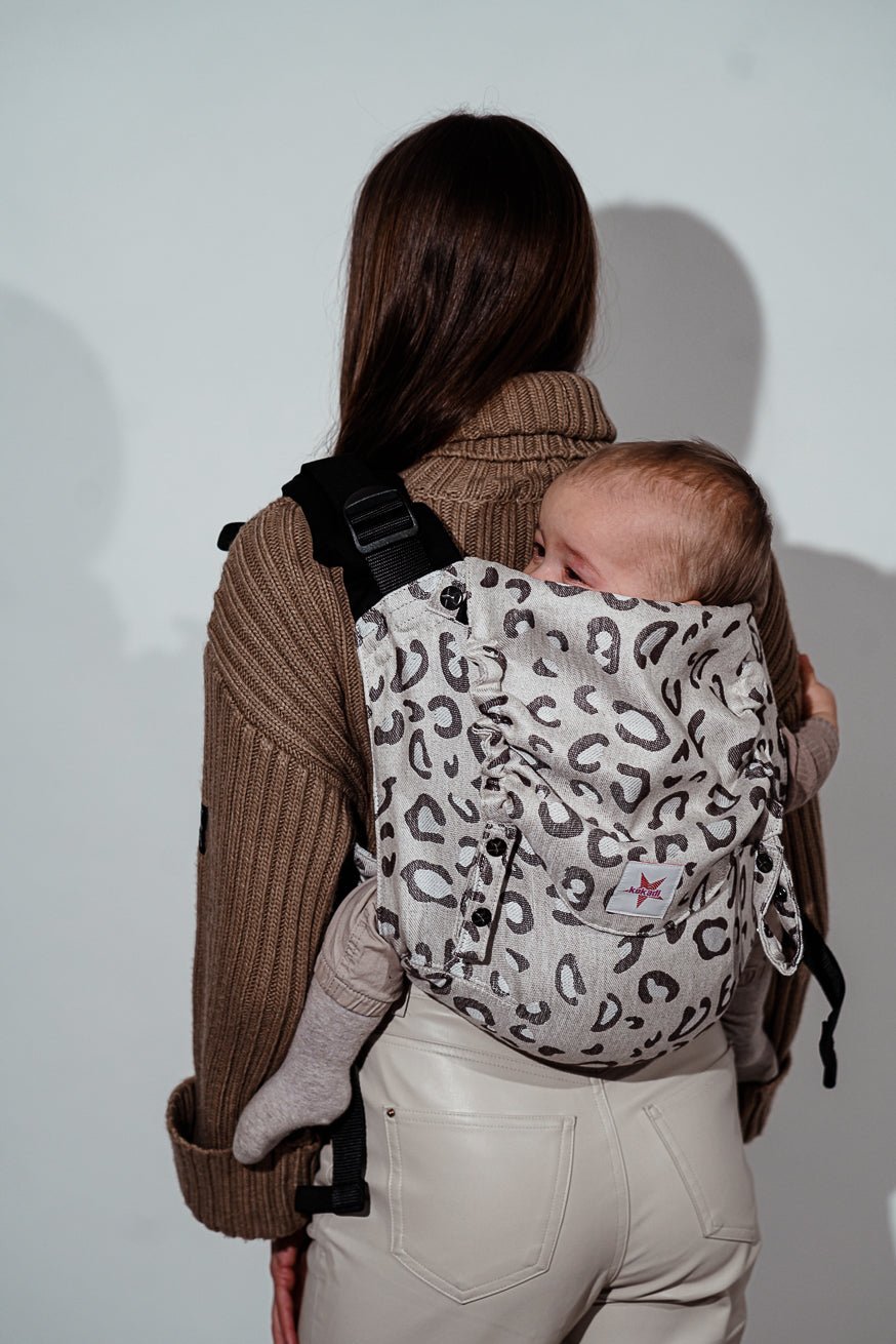 Babytrage Onbu Safari Maomi Leinen - KOKADI