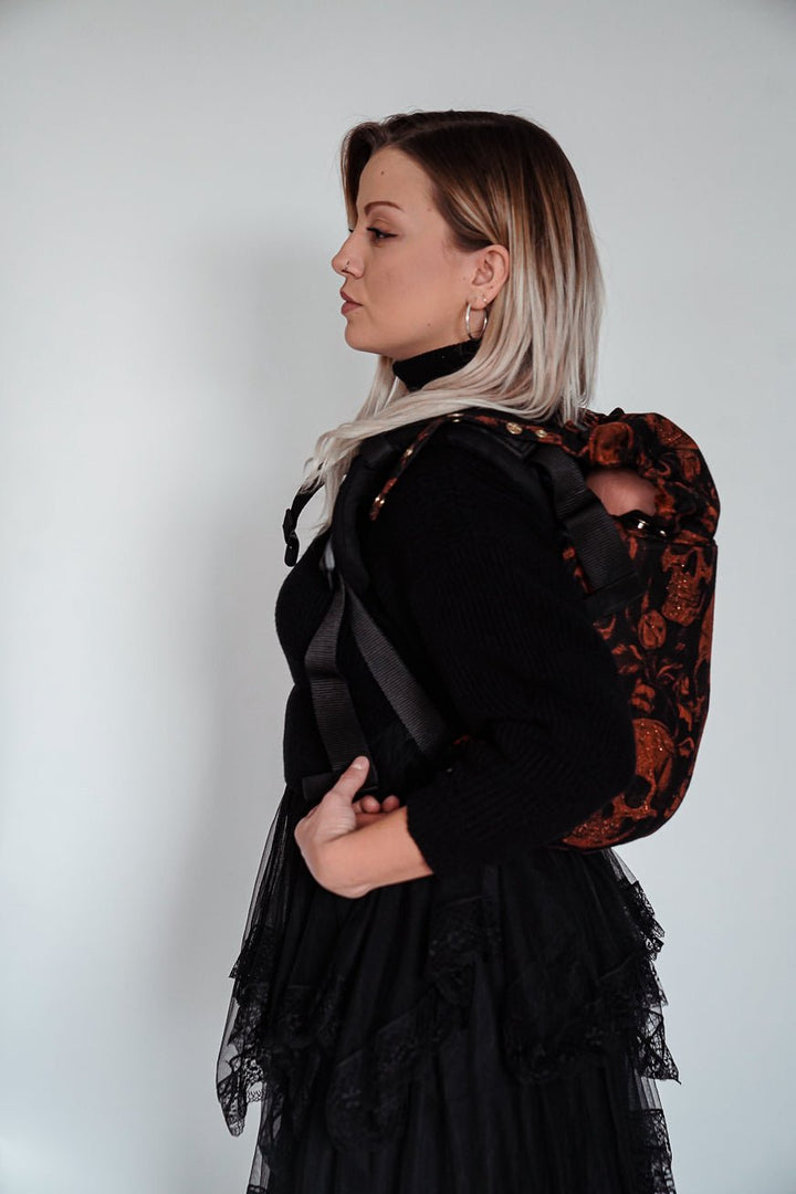 Babytrage Onbu Skulls x Florian - KOKADI