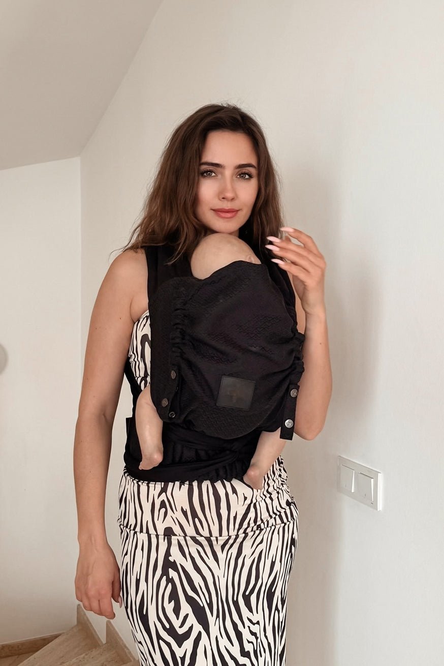 Marsupio TaiTai Heart2Heart Bellezza Nera - KOKADI