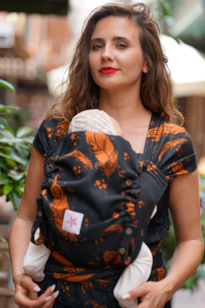 Babytrage WrapStar Federn Florian - KOKADI