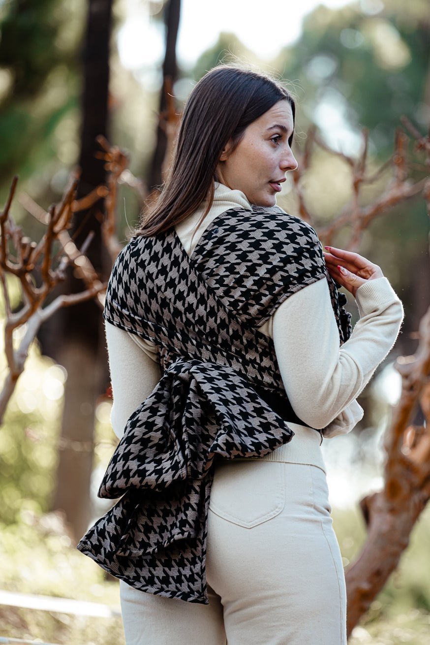 Marsupio WrapStar Maxim pied de poule - KOKADI