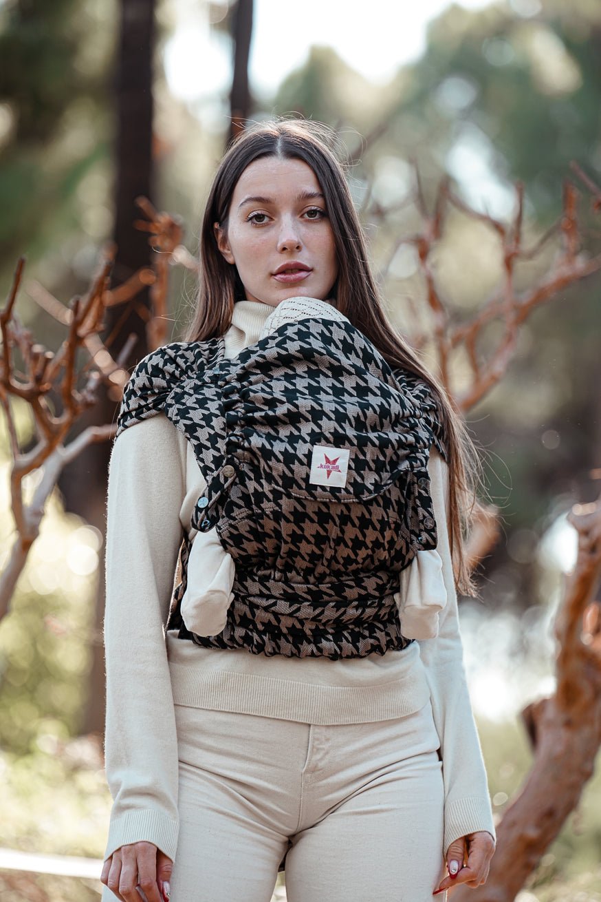 Marsupio WrapStar Maxim pied de poule - KOKADI