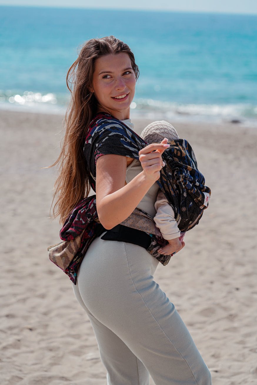 Marsupio WrapStar Junglefari Oro vibrante - KOKADI