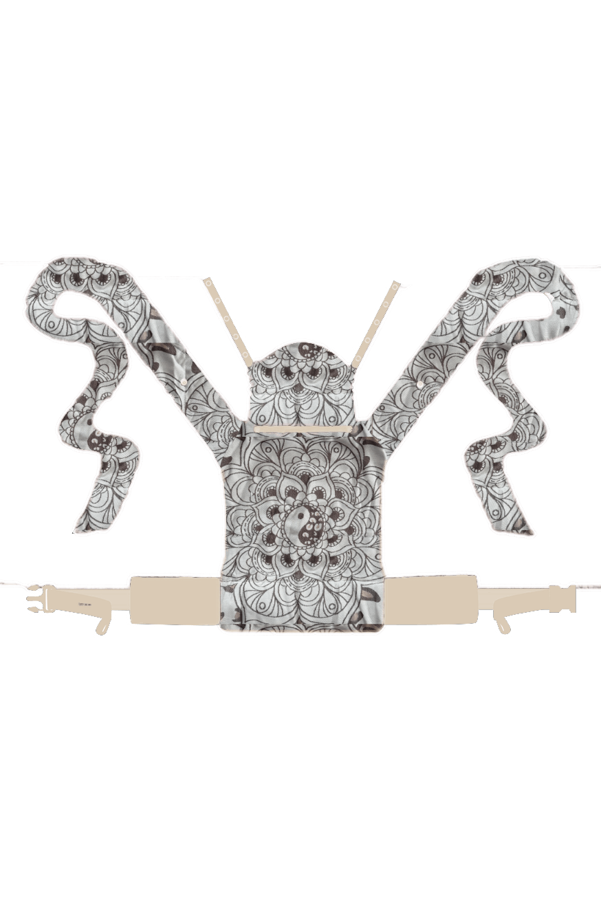 Marsupio WrapStar Om Shanti Latte Macchiato - KOKADI