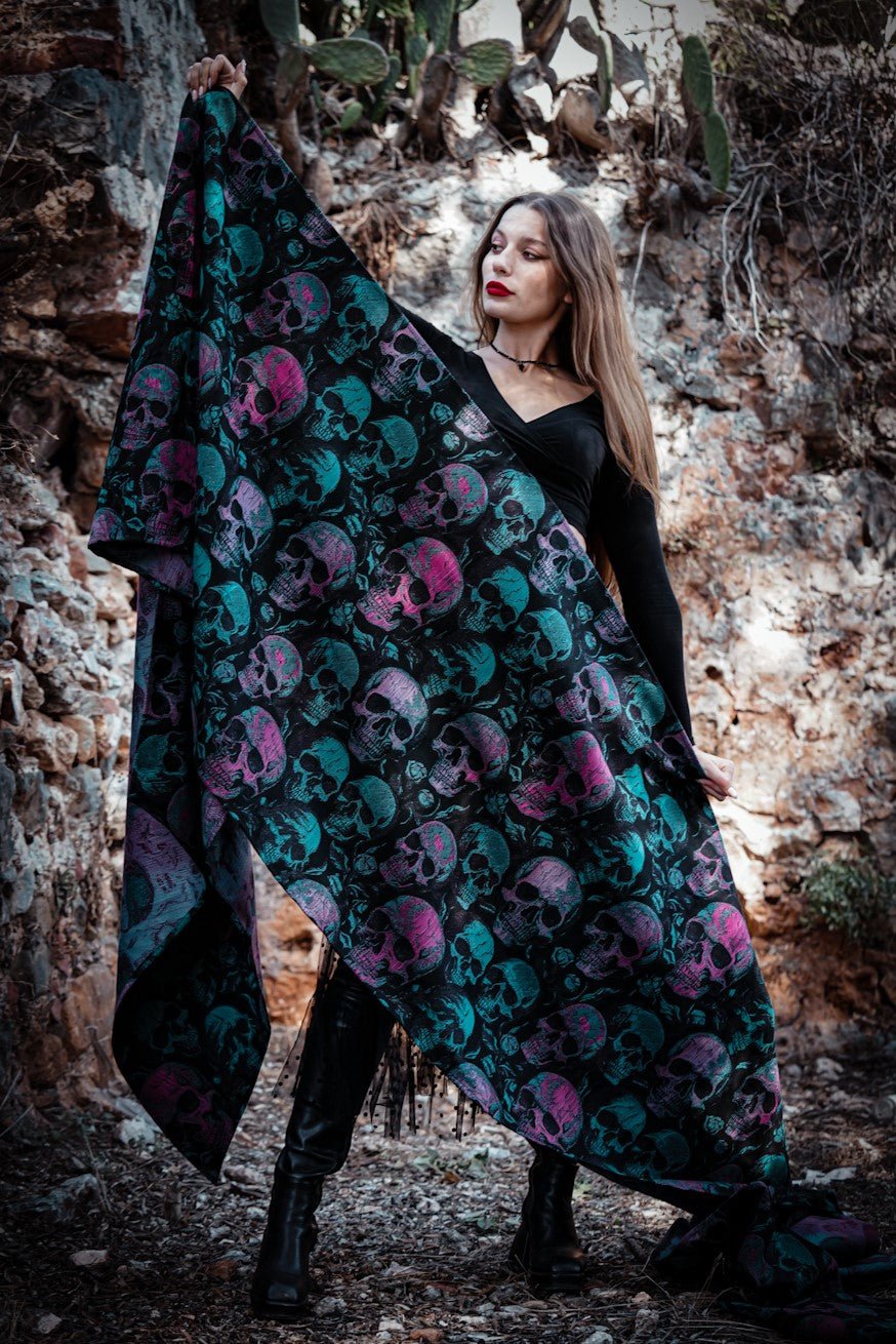 Borsa hipster Scary Skulls - KOKADI