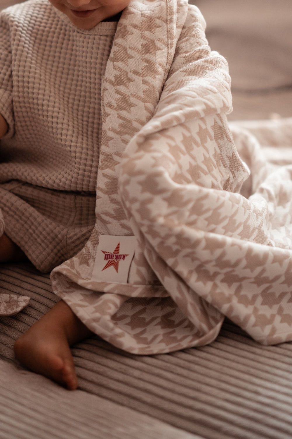 Morbida coperta Pied Poule Campiano - KOKADI