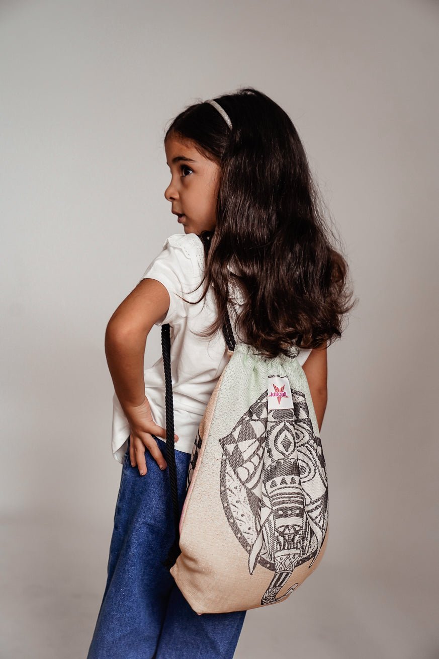 Mini Borsa Hipster Elefante Mandala Selvaggio - KOKADI