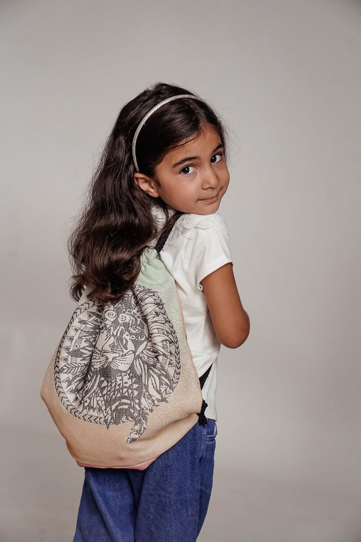 Mini Borsa Hipster Leone Selvatico Mandala - KOKADI