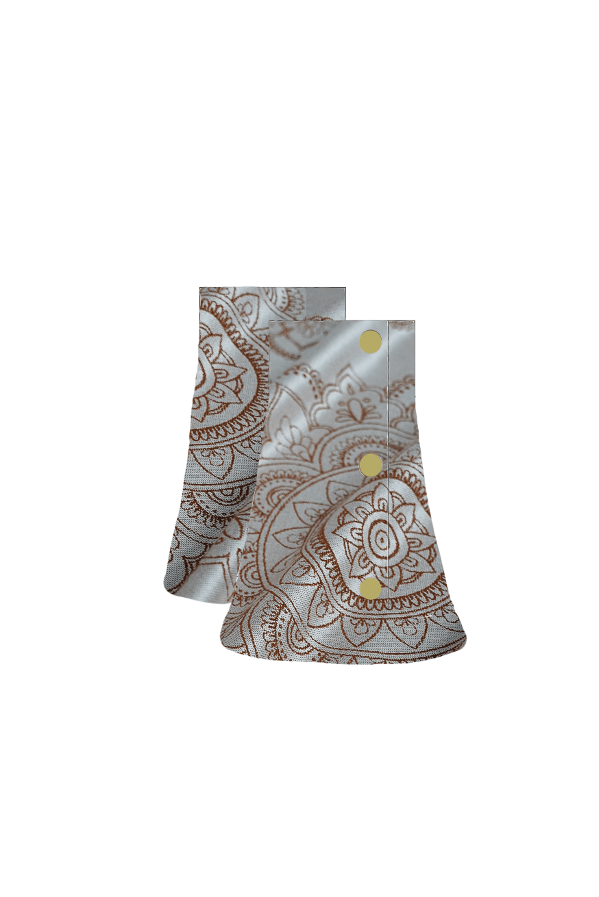 Proteggi tracolla Mandala Latte Macchiato x Bamboo - KOKADI