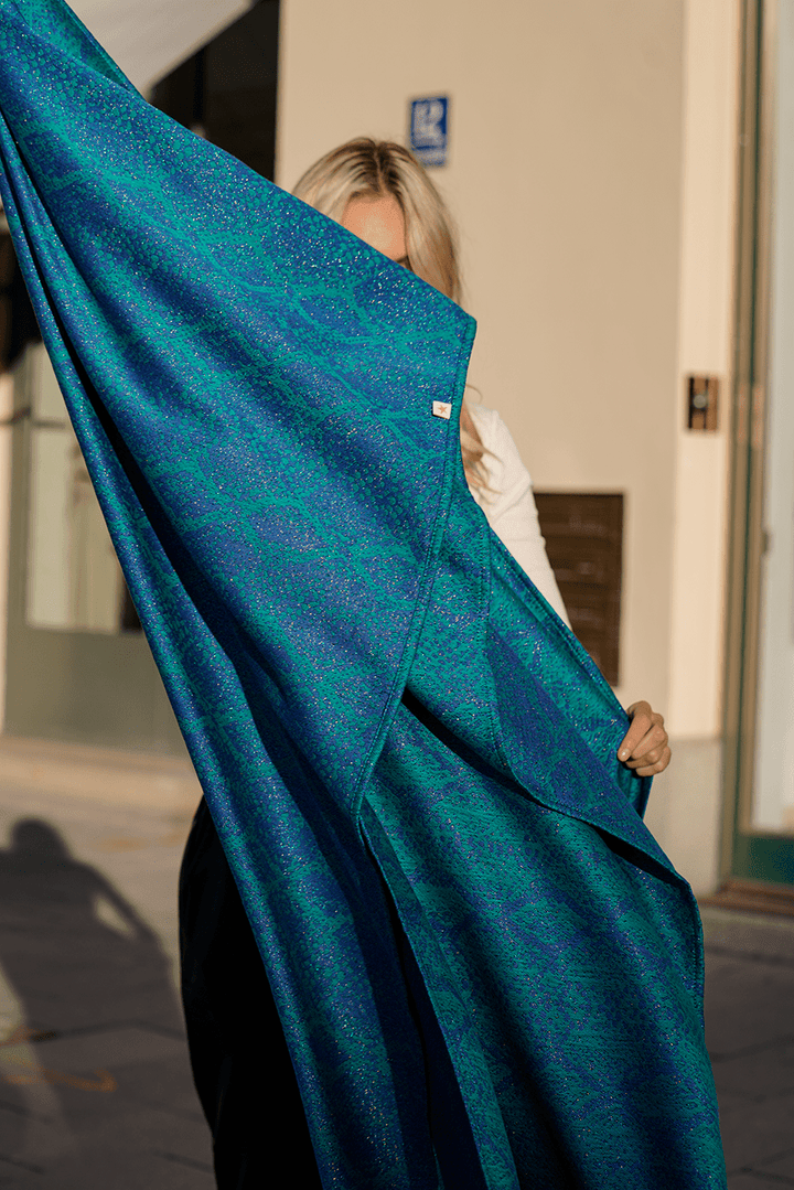 Fascia portabebè Serpente Azzurra - KOKADI