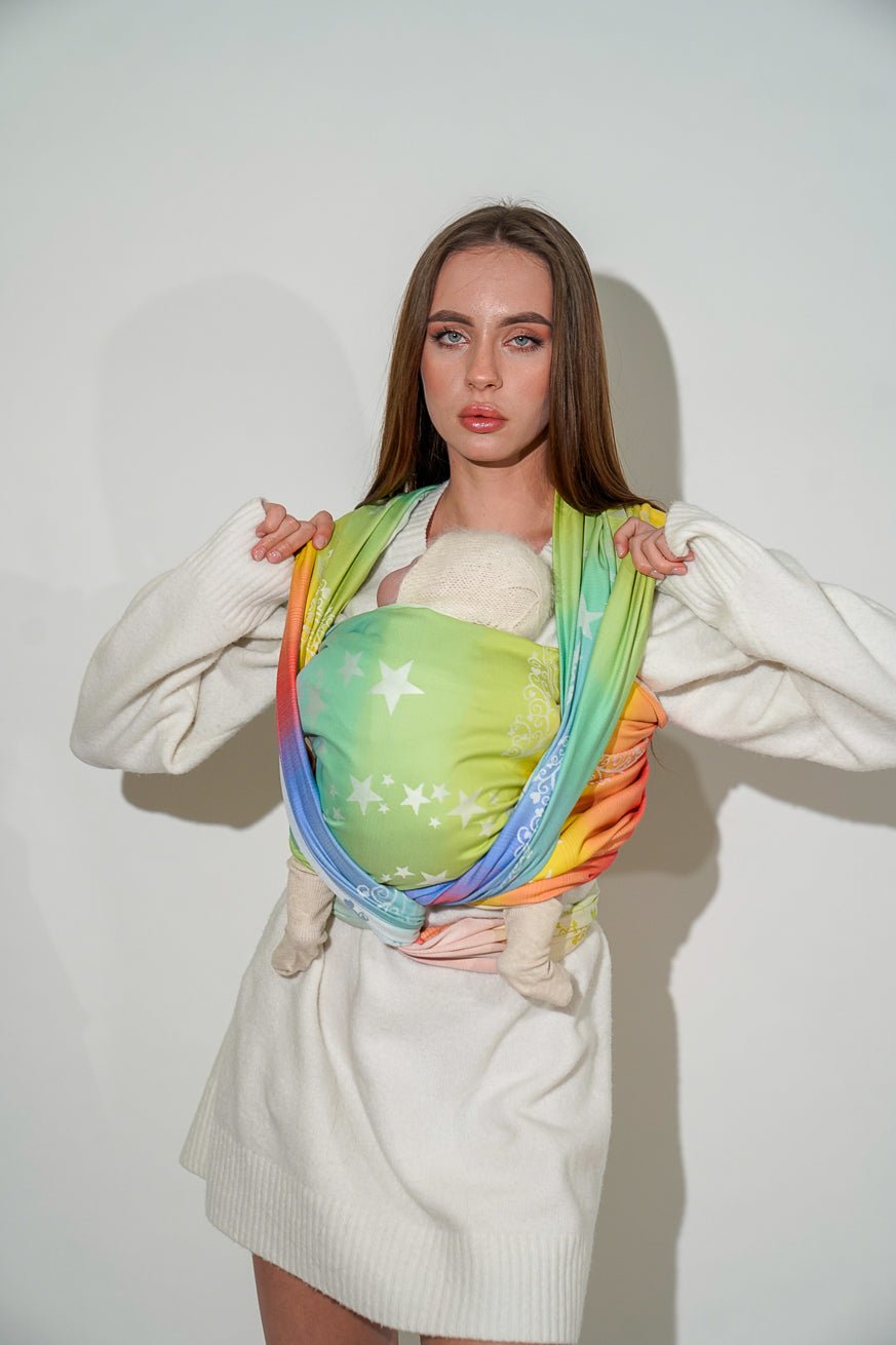 Fascia portabebè Bambini delle stelle verticali - KOKADI