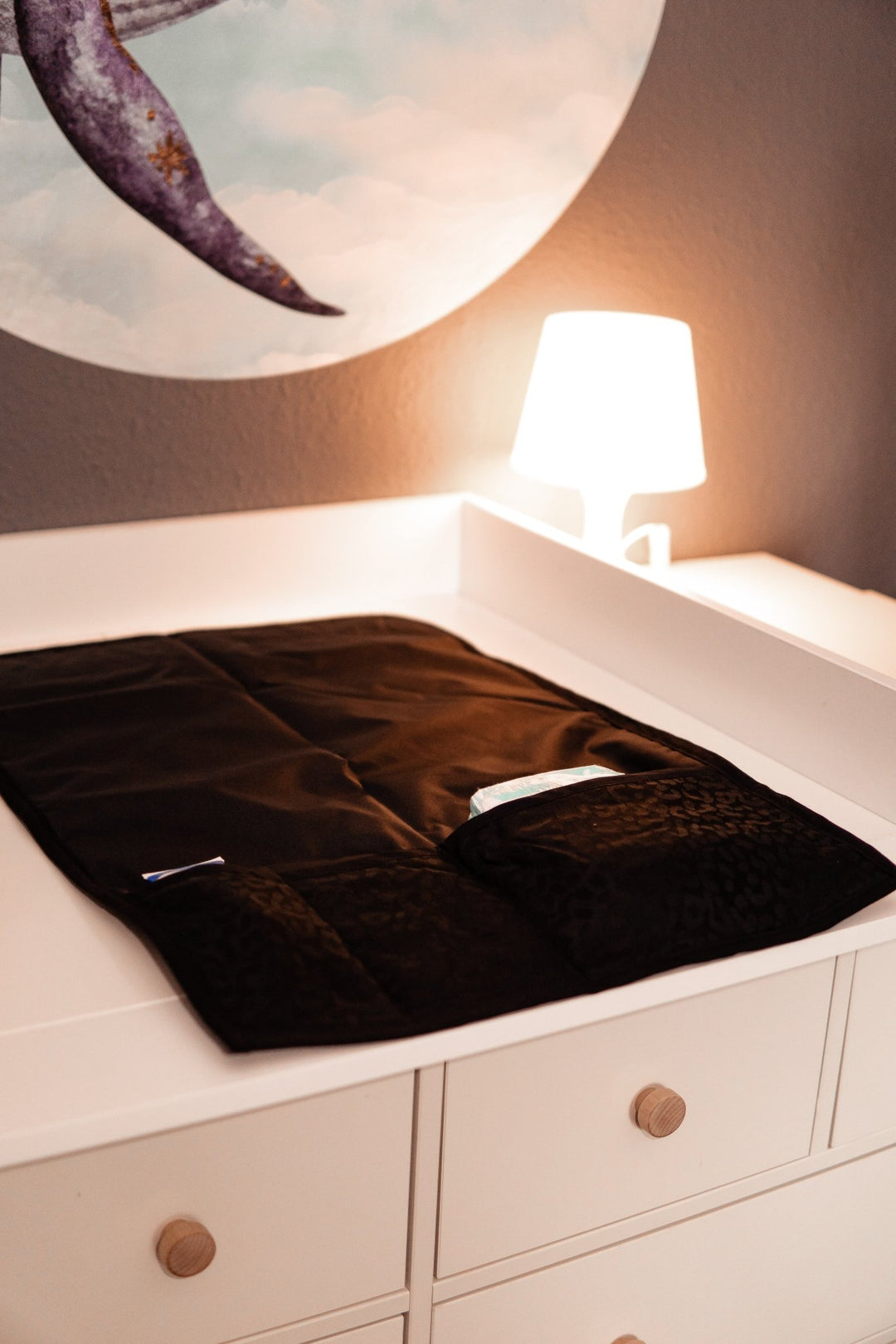 Materassino fasciatoio Safari Black Beauty - KOKADI