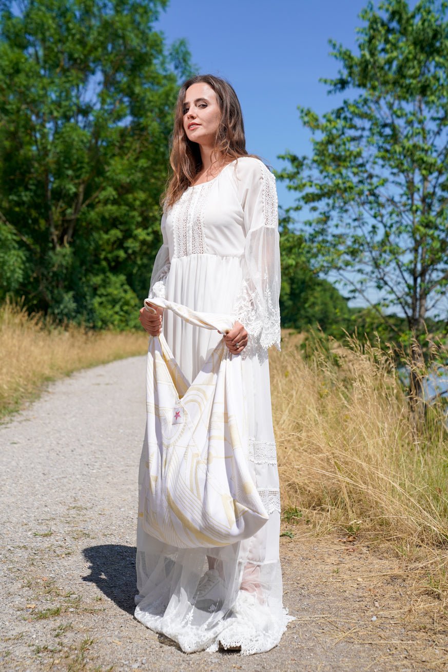 XXL Shopper Tesoro d'oro di Fiona Erdmann - KOKADI