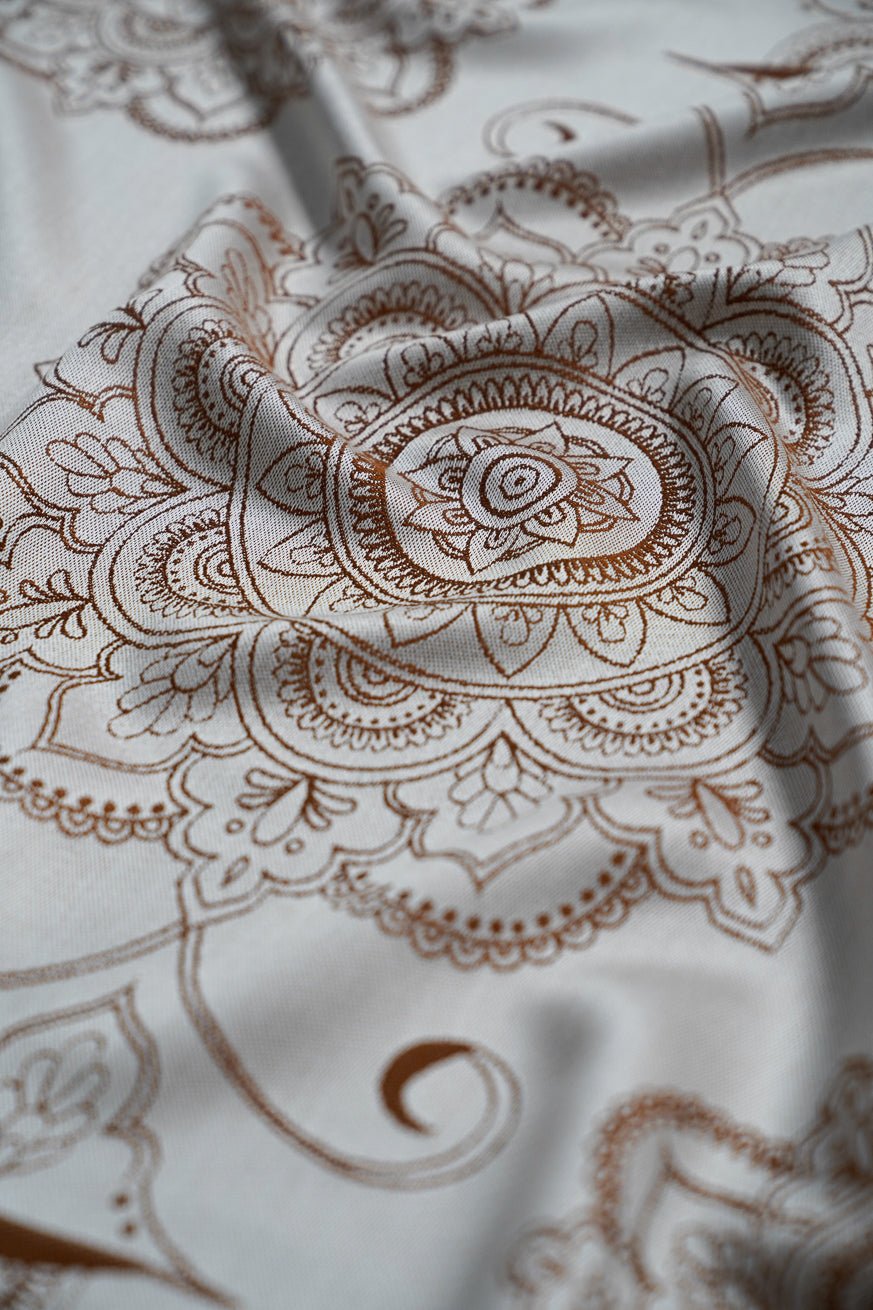 XXL Shopper Mandala Latte Macchiato x Bambù - KOKADI