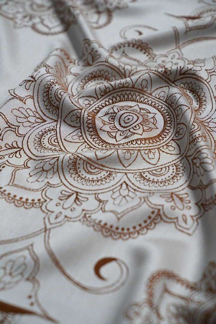 XXL Shopper Mandala Latte Macchiato x Bambù - KOKADI