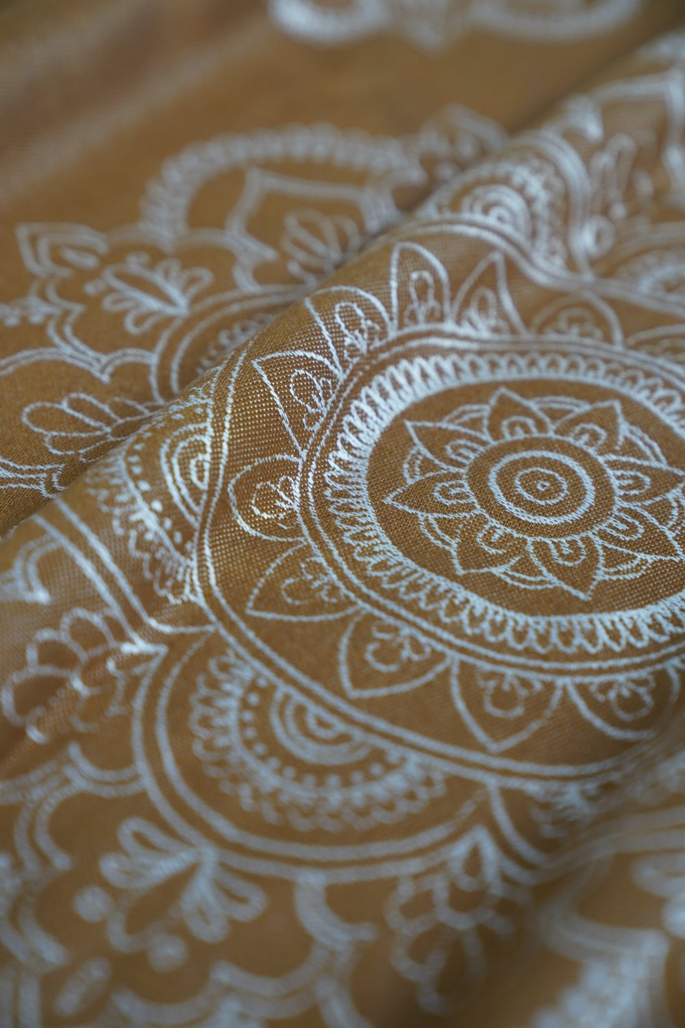 XXL Shopper Mandala Latte Macchiato x Bamboo rovescio - KOKADI