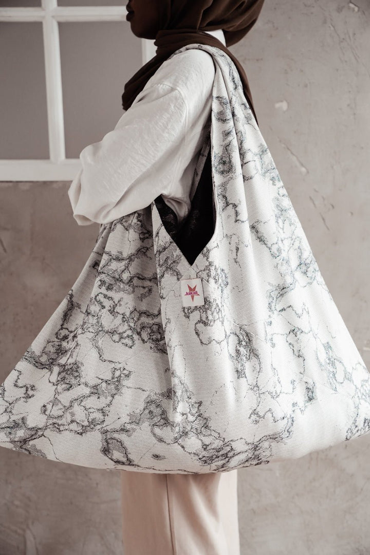 XXL Shopper Marmo Opale - KOKADI