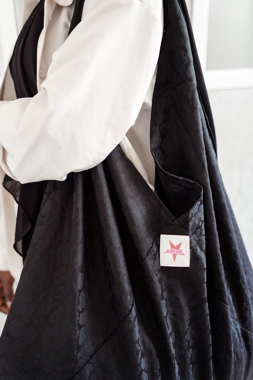 XXL Shopper Safari bellezza nera - KOKADI