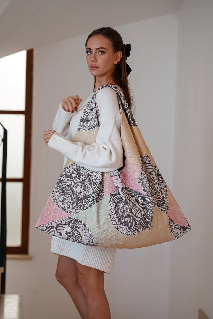 XXL Shopper Mandala selvaggio - KOKADI