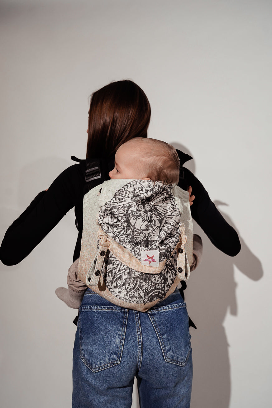 Marsupio Onbu Lion Spirito libero Mandala