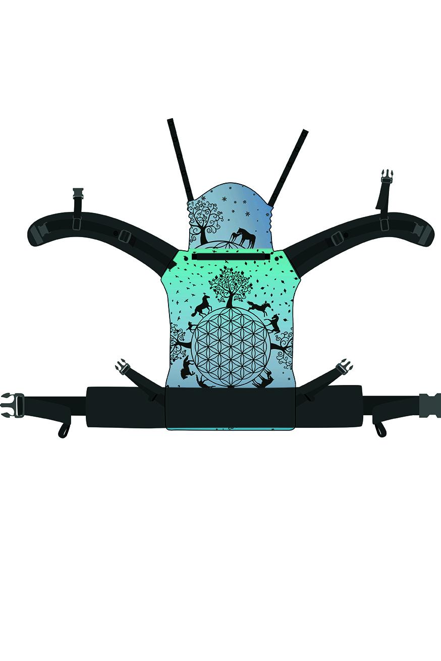 Baby Carrier Flip Amadeus nel Warse Wonderland