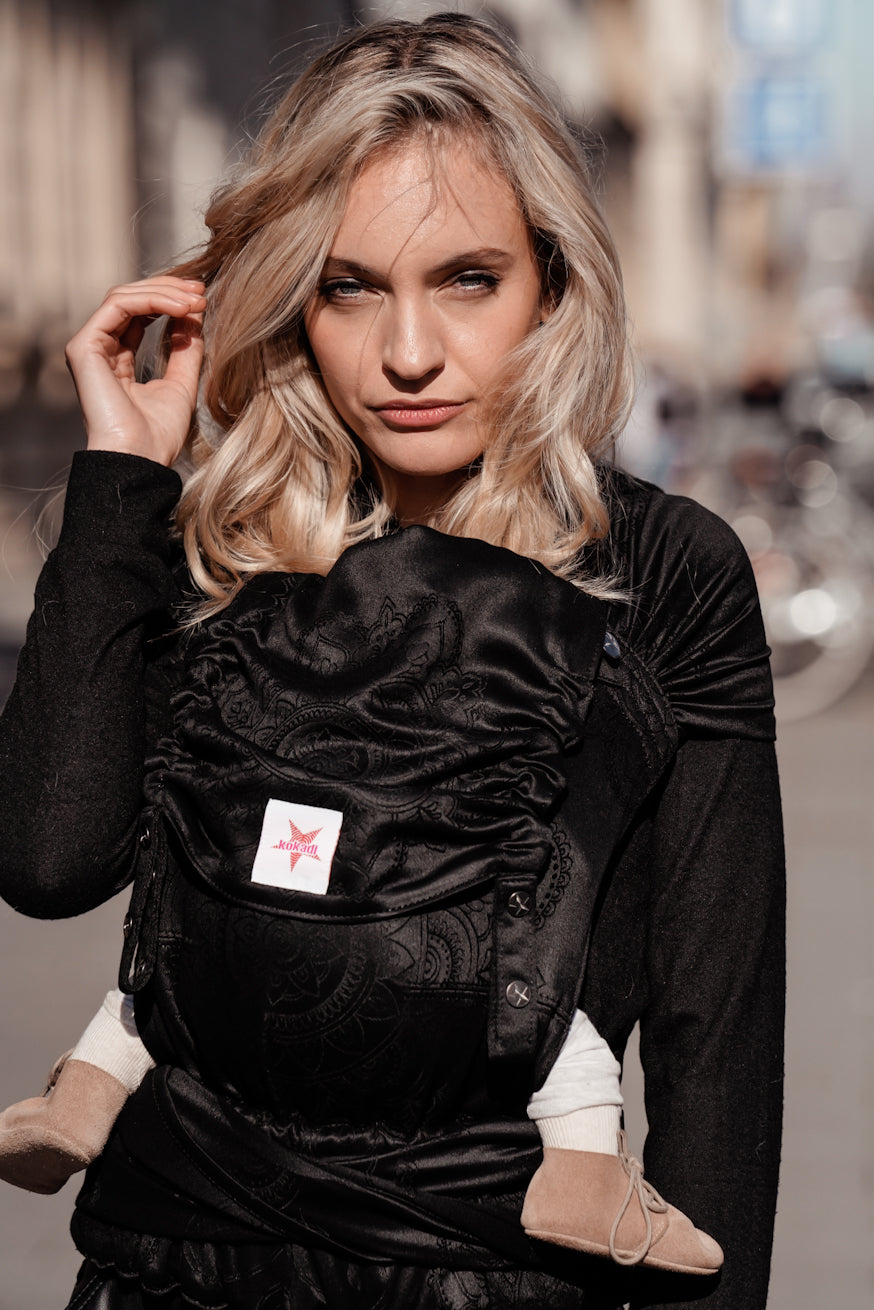 Baby Carrier Wrapperstar Mandala Black Beauty