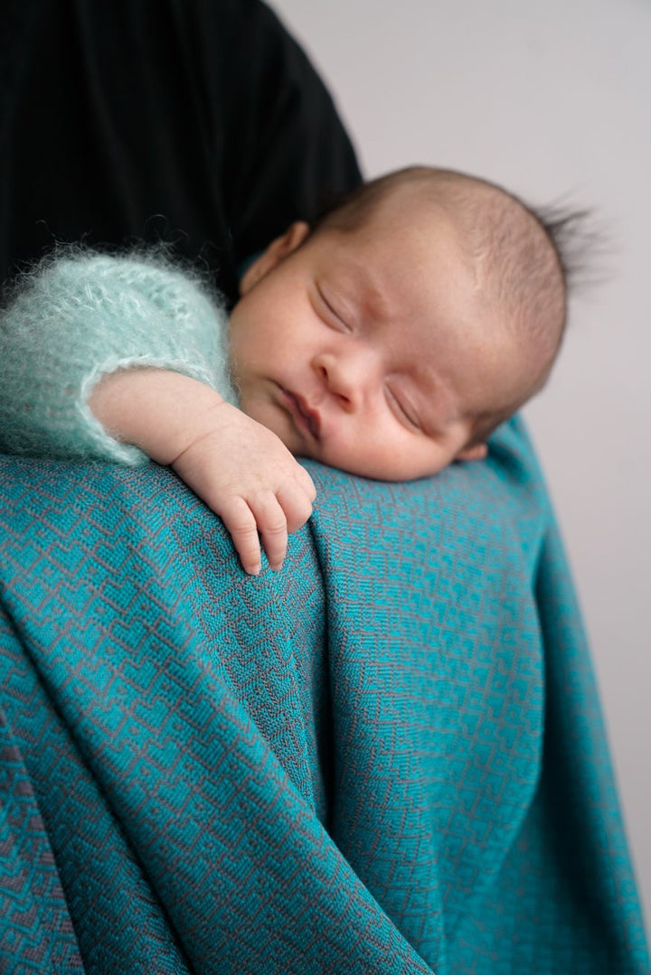 Coperta per bebè Heart2Heart laguna - KOKADI