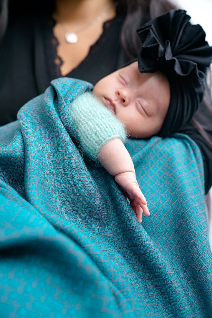 Coperta per bebè Heart2Heart laguna - KOKADI