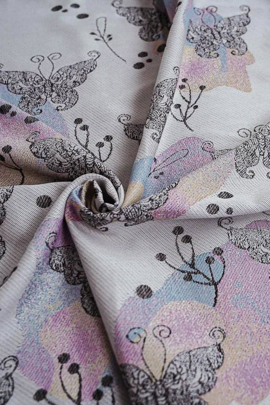 Babytrage Onbu Butterfly Aquarell - KOKADI