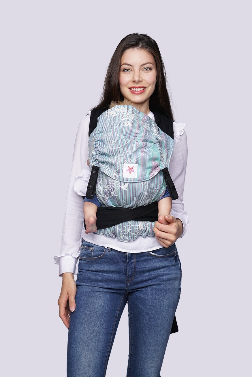 Baby portante taitai in stile hippie