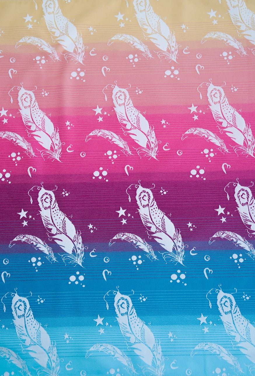 KOKADI Marsupio WrapStar Piume Hannah
