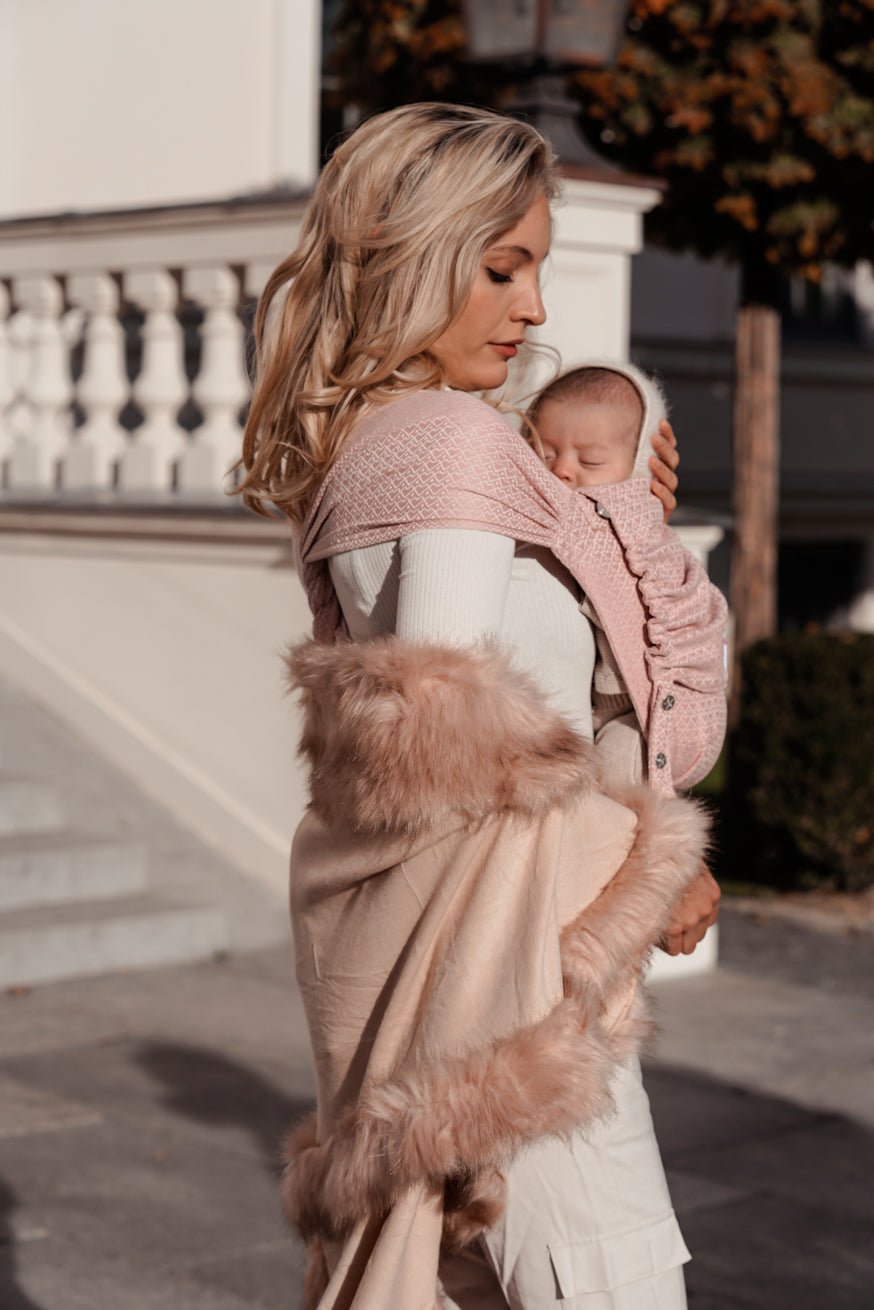 Marsupio WrapStar Heart2Heart Rosato - KOKADI