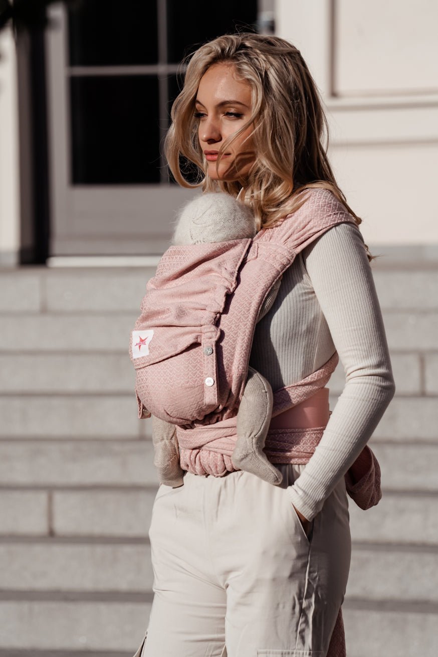Marsupio WrapStar Heart2Heart Rosato - KOKADI