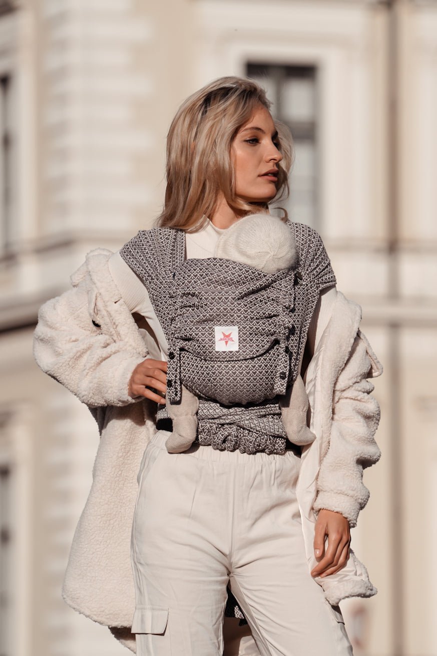 Marsupio WrapStar Heart2Heart Pietra - KOKADI