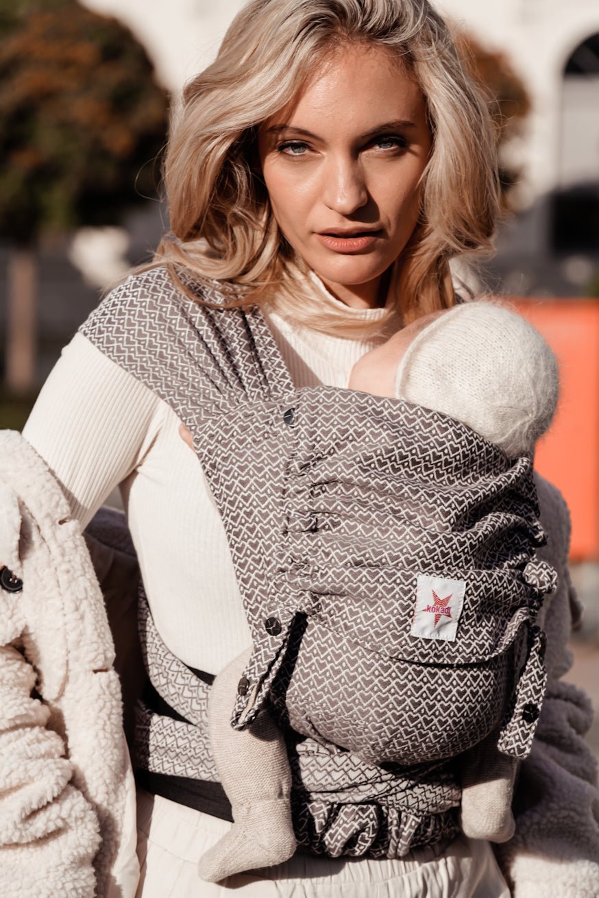 Marsupio WrapStar Heart2Heart Pietra - KOKADI