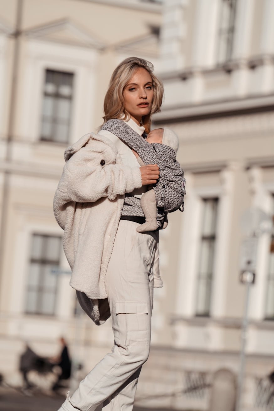 Marsupio WrapStar Heart2Heart Pietra - KOKADI