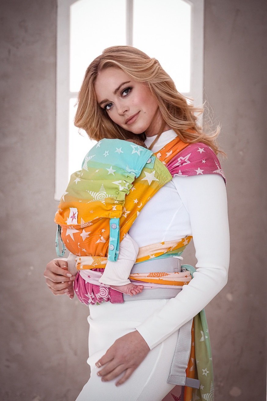 Babytrage WrapStar Julia Stars - KOKADI