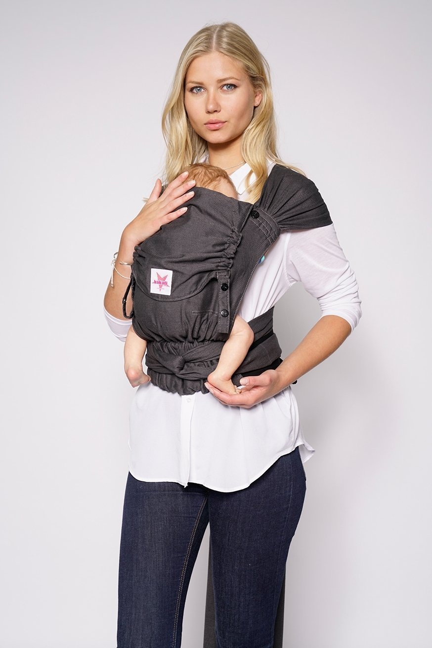 KOKADI Marsupio WrapStar Solo il signor Gray