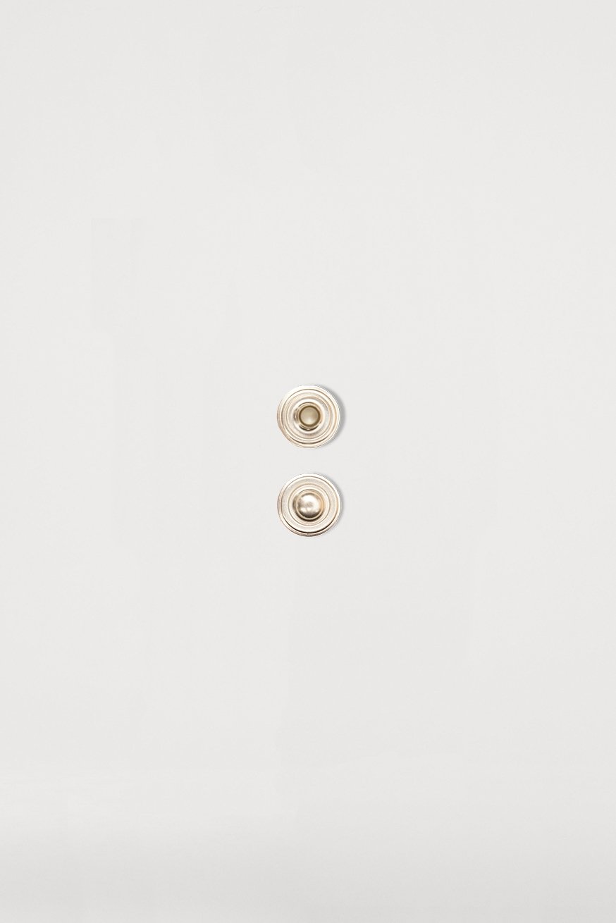 Pulsante maschio argento (nuovo) - KOKADI