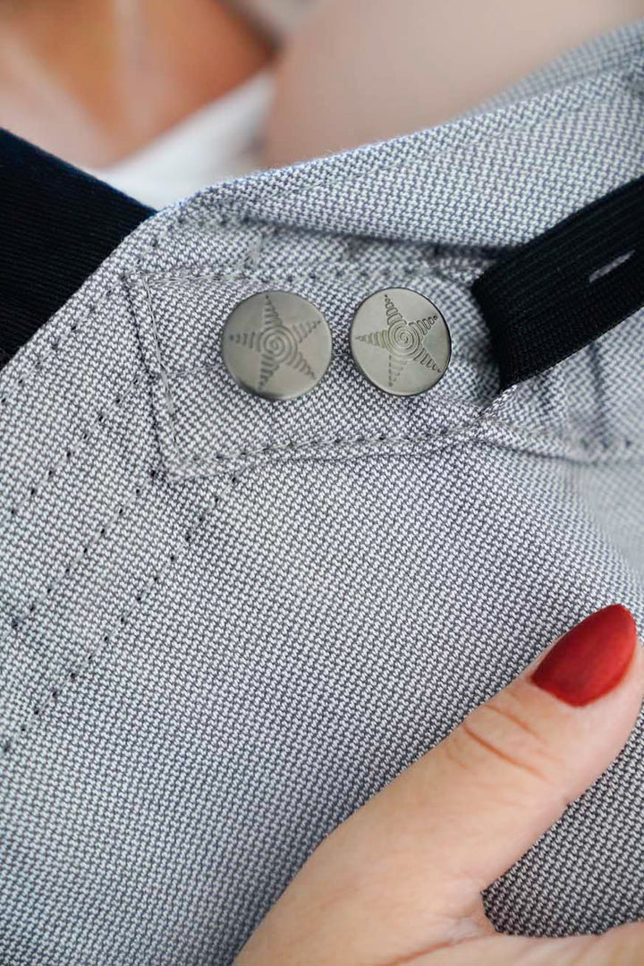 Bottone jeans antracite - KOKADI