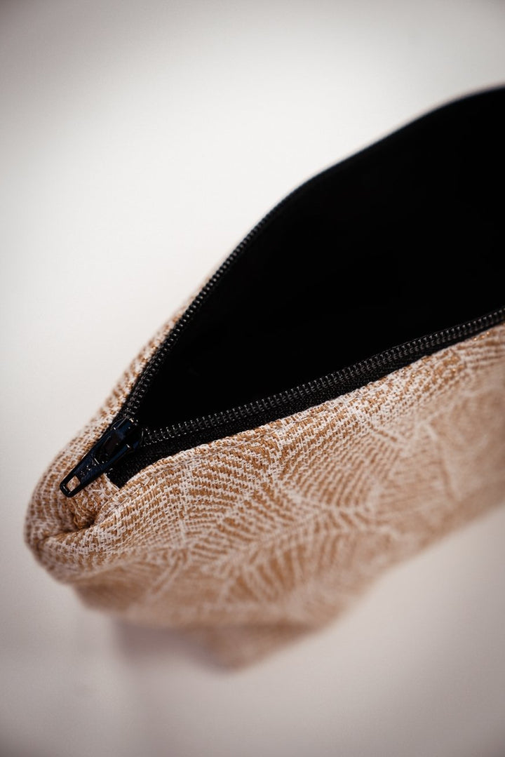 Trousse per cosmetici Foglie d'Oro - KOKADI