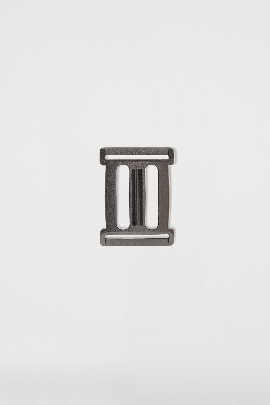 Fibbia a croce 25mm nera - KOKADI