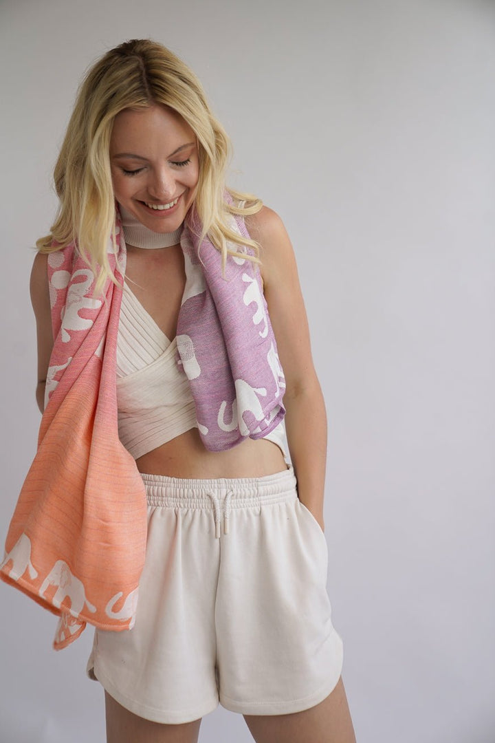 Morbida coperta Elephant Parade Ella - KOKADI