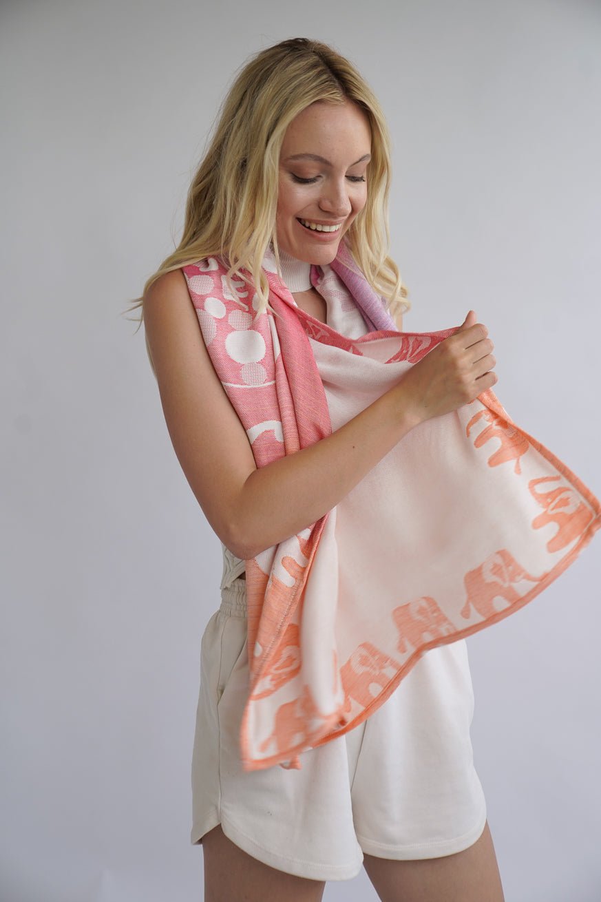 Morbida coperta Elephant Parade Ella - KOKADI