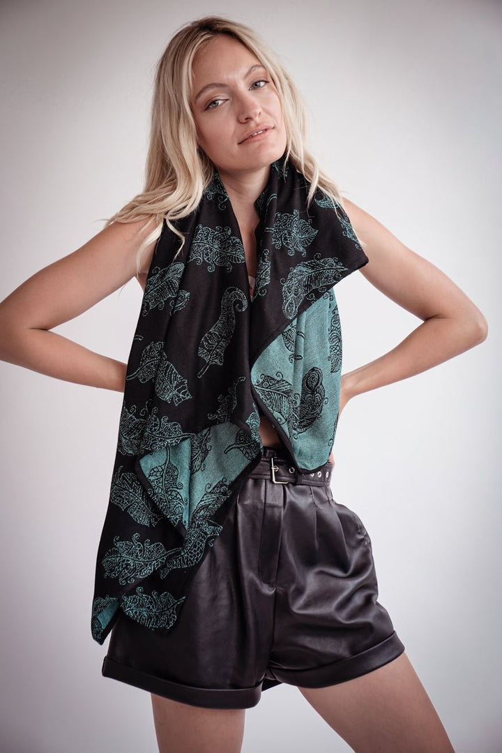 Asciugamano coccoloso mandala piume Alexander - KOKADI